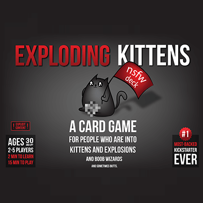 Exploding Kittens NSFW Deck